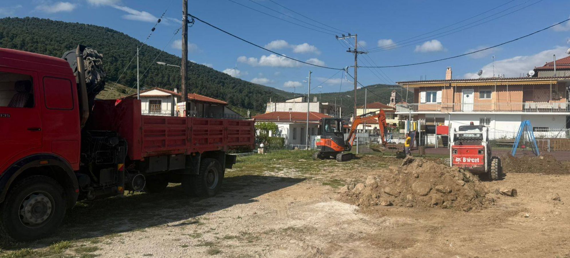 Ξεκίνησε το έργο ανάπλασης κοινόχρηστου χώρου στο Σοφικό – Ανακοίνωση από τον Βαγγέλη Παπαϊωάννου